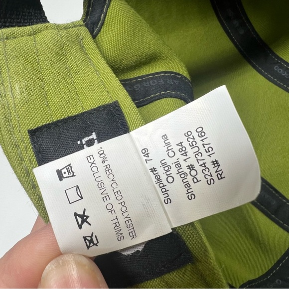 Cotopaxi Unisex Cada Dia 5-Panel Hat Cedar Green Recycled Adjustable Strap - Picture 8 of 9